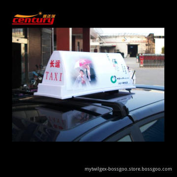 wholesale china factory price taxi top advertising roof light box